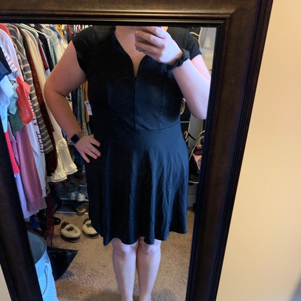 Black Fancy Plus Sized Dress // NWT